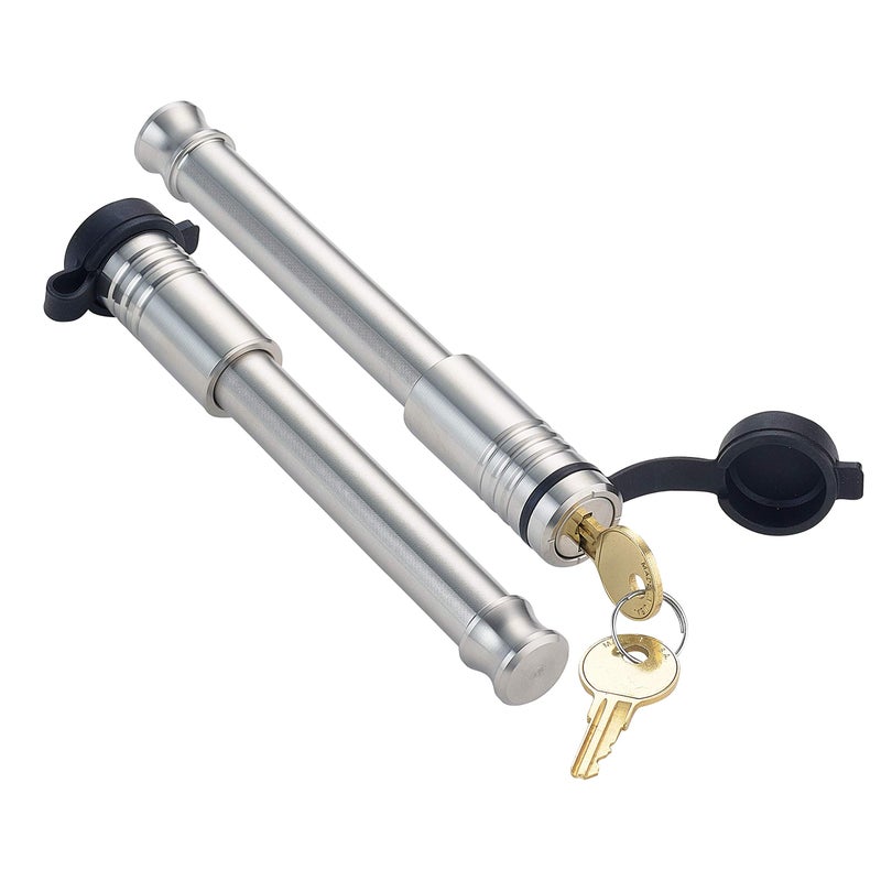 InfiniteRule Security 61573 | 2 Pack, Keyed Alike, Receiver Locks for 3" Receiver - Image 1
